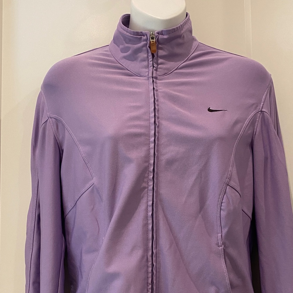 Nike Lavender Full-Zip Dri-Fit Jacket